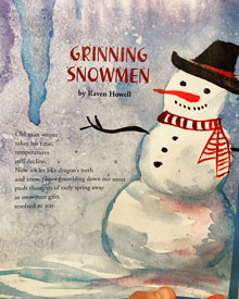 Grinning Snowmen
